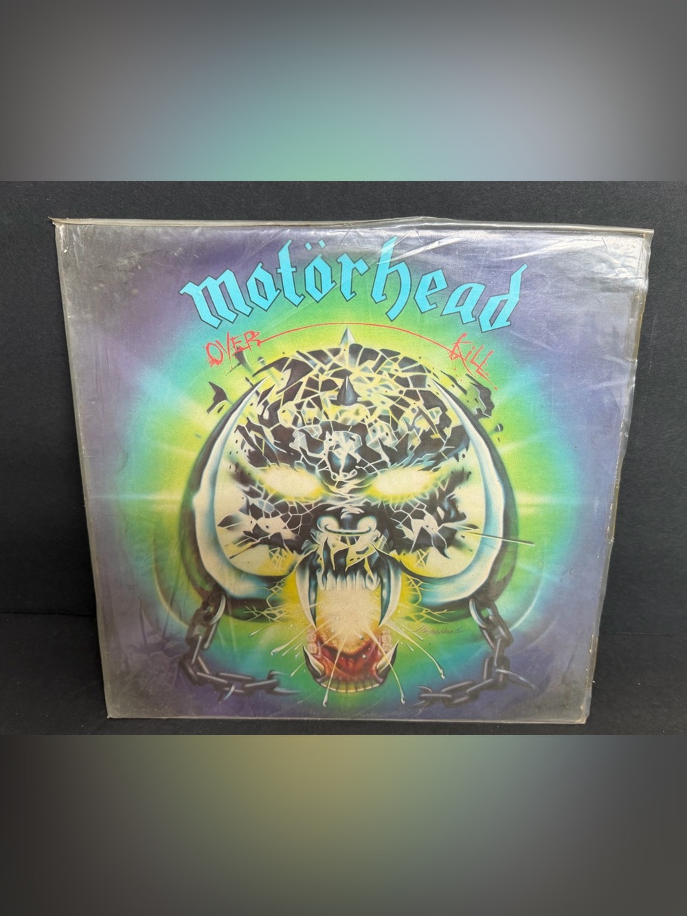 Motörhead Overkill LP UK 1979 BRON 515 A2/B1 Bronze 1st Press VG Play Tested